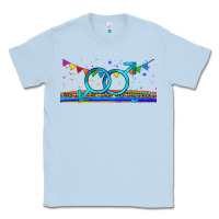 Dusty Blue lgbtq gay  libbey glass Classic Tee - HRA Design Shop