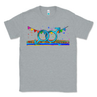 Heather Grey lgbtq gay  libbey glass Classic Tee - HRA Design Shop