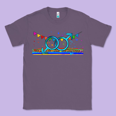 Lgbtq Gay  Libbey Glass Classic Tee Designed By Hra Design Shop