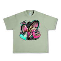 Oil Green race hearts Urban Heavy Tee - Zillion Design Studio