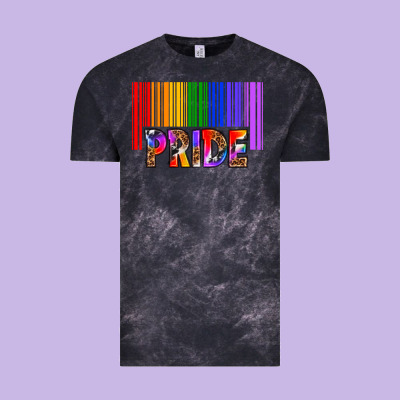 Vintage Tee barcode pride