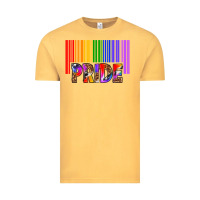 Vintage Mustard barcode pride Vintage Tee - texasbilliewilder