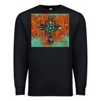Black western cross tumbler Premium Sweatshirt - Jasminsmagicworld