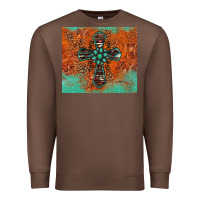Chestnut western cross tumbler Premium Sweatshirt - Jasminsmagicworld