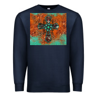Navy western cross tumbler Premium Sweatshirt - Jasminsmagicworld