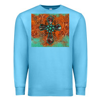 Ocean Blue western cross tumbler Premium Sweatshirt - Jasminsmagicworld