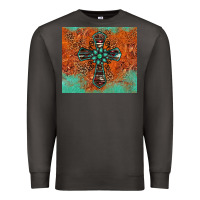 Smoke western cross tumbler Premium Sweatshirt - Jasminsmagicworld