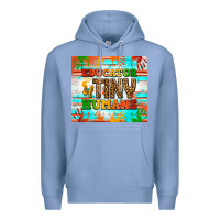 Colony Blue educator of tiny humans Premium Hoodie - NancyCooperArtShop
