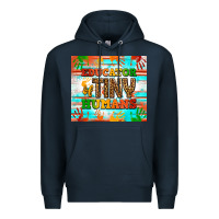 Navy educator of tiny humans Premium Hoodie - NancyCooperArtShop
