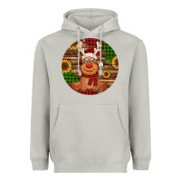 Moon Dust Cute reindeer Christmas Heavyweight Hoodie - Jasminsmagicworld