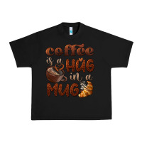 Black coffee is a hug in a mug Urban Heavy Tee - BarkalooDesign