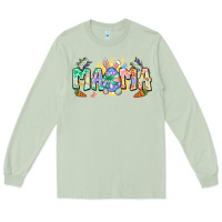 Matcha Easter Day mama Long Sleeve Tee - Neo Western