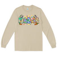 Mushroom Easter Day mama Long Sleeve Tee - Neo Western