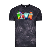 Cloud Black tea junkie coffee cups Vintage Tee - Zillion Design Studio