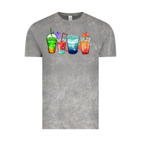Cloud Rock tea junkie coffee cups Vintage Tee - Zillion Design Studio