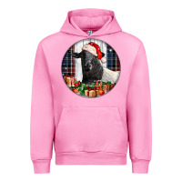 Fuchsia Pink christmas dorper sheep Urban Hoodie - LillyAllenDesigns