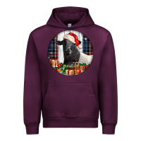 Mauve Wine christmas dorper sheep Urban Hoodie - LillyAllenDesigns