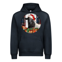 Navy christmas dorper sheep Urban Hoodie - LillyAllenDesigns