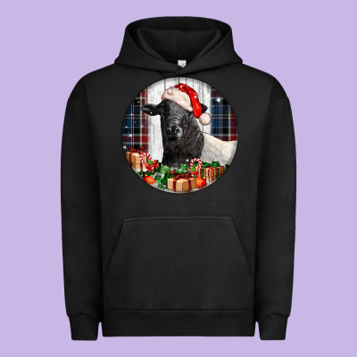Christmas Dorper Sheep Urban Hoodie Designed By Lillyallendesigns
