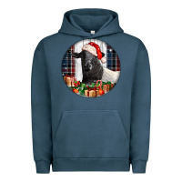Pigment Midnight Navy christmas dorper sheep Urban Hoodie - LillyAllenDesigns