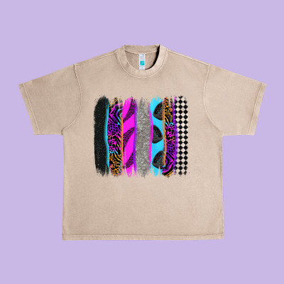 Race Brushstrokes Urban Heavy Tee Designed By Zillion Design Studio