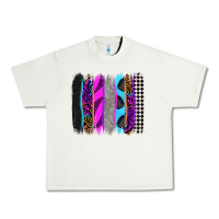 Pistachio race brushstrokes Urban Heavy Tee - Zillion Design Studio