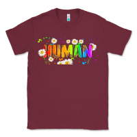Burgundy lgbtq human  libbey glass Classic Tee - HRA Design Shop