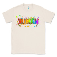 Natural lgbtq human  libbey glass Classic Tee - HRA Design Shop