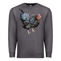 Charcoal Heather jersey giant chicken Premium Sweatshirt - LillyAllenDesigns