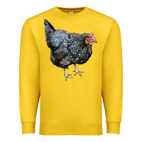 Lemon jersey giant chicken Premium Sweatshirt - LillyAllenDesigns