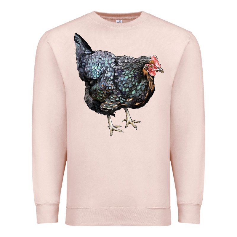 Jersey Giant Chicken Premium Sweatshirt by LillyAllenDesigns | Teevron
