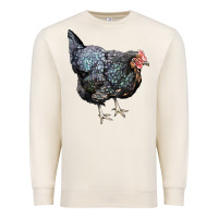 Sandshell jersey giant chicken Premium Sweatshirt - LillyAllenDesigns