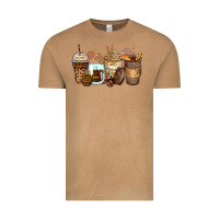 Vintage Camel leopard coffee cups Vintage Tee - Zillion Design Studio