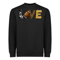 Black football love Heavyweight Sweatshirt - RanaPortraitStore