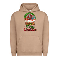 Pigment Burro Merry Christmas Urban Hoodie - LillyAllenDesigns