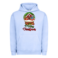 Pigment Grape Ice Merry Christmas Urban Hoodie - LillyAllenDesigns
