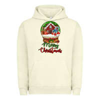 Pigment Pistachio Merry Christmas Urban Hoodie - LillyAllenDesigns