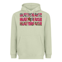 Matcha heartbreaker with leopard and cowhide Heavyweight Hoodie - NancyCooperArtShop