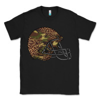 Black American football helmet Classic Tee - BarkalooDesign