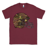 Burgundy American football helmet Classic Tee - BarkalooDesign
