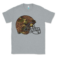 Heather Grey American football helmet Classic Tee - BarkalooDesign