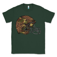Sports Green American football helmet Classic Tee - BarkalooDesign