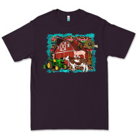 Farm Life Tractor Cow Pig Rooster Premium Tee | Teevron