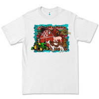 White farm life tractor cow pig rooster Premium Tee - Artiststas
