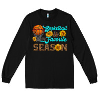 Black basketball is my favorite season Long Sleeve Tee - HRA Design Shop
