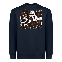 Navy cowhide background Heavyweight Sweatshirt - RanaPortraitStore
