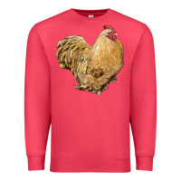 Cardinal cochin rooster Premium Sweatshirt - LillyAllenDesigns