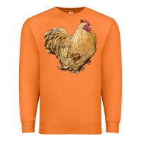 Carrot cochin rooster Premium Sweatshirt - LillyAllenDesigns