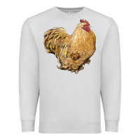 Dove Grey cochin rooster Premium Sweatshirt - LillyAllenDesigns
