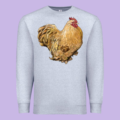 Cochin Rooster Premium Sweatshirt Designed By Lillyallendesigns